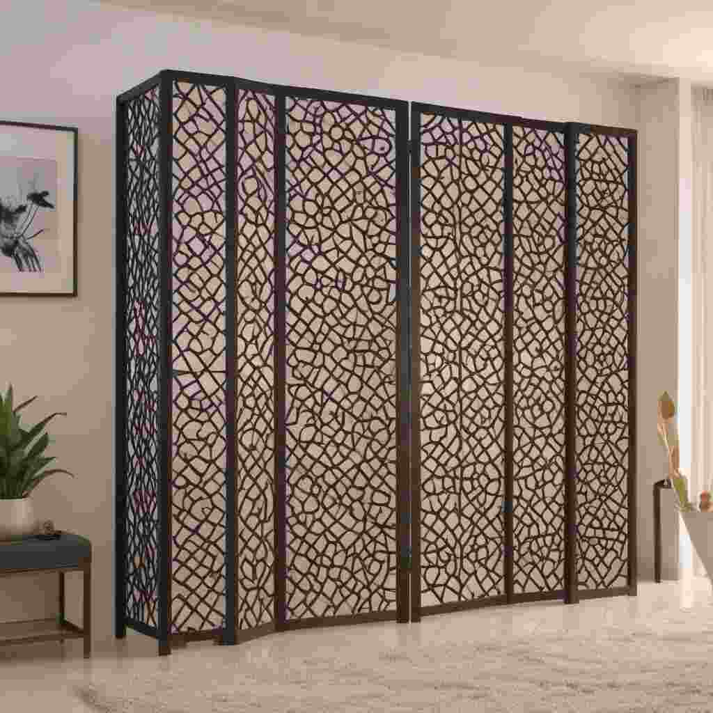 38 Sophisticated Islamic Home Decor Ideas for a Modern & Peaceful Retreat 33 Modern Partition Screens
